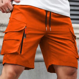 Cargo Shorts Summer Loose Sport Shorts Men Lightweight
