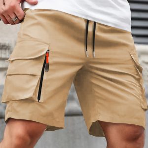 Cargo Shorts Summer Loose Sport Shorts Men Lightweight