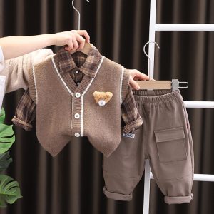 Children's Clothing Knitted Sweater Vest