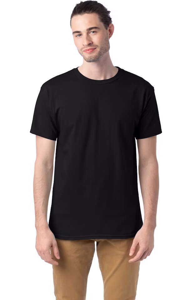 Black, Adult Unisex, 100% Cotton