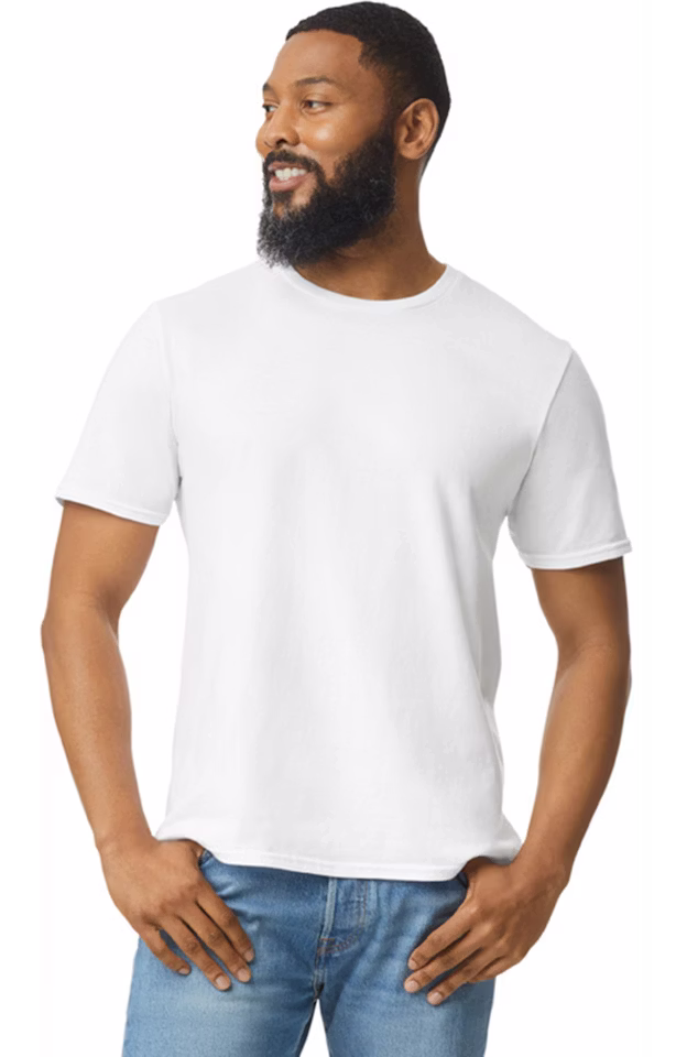 White Adult Unisex , 100% Cotton